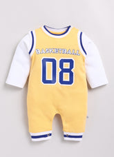 Fancy Romper - Basketball